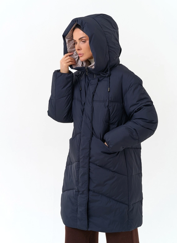 Женская куртка с капюшоном фото