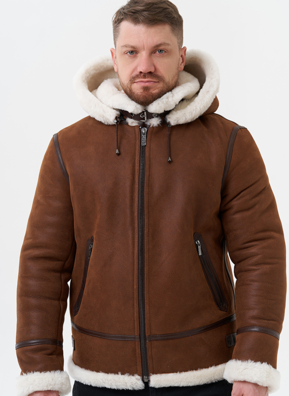 Мужская дубленка